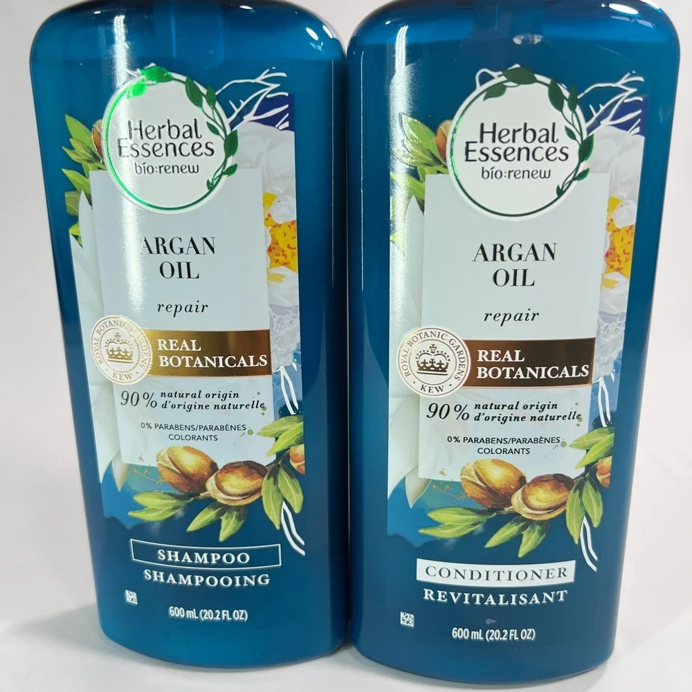 Herbal Essences Bio Renew Argan Oil‎ Of Morocco Shampoo Conditioner Set 20.2 oz